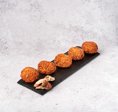 Croquetas de ceps rebozada en panko 