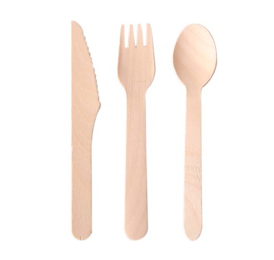 Cubiertos Eco madera