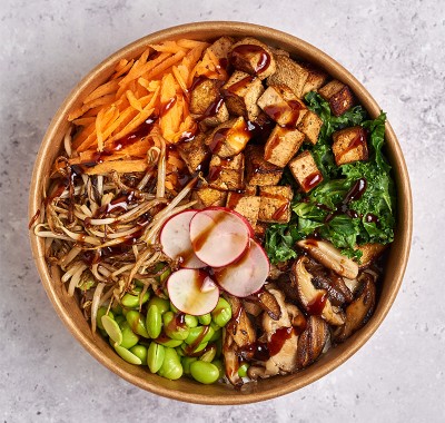 Poké bowl de tofu